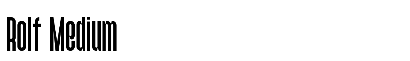 Rolf Font | Webfont & Desktop | MyFonts